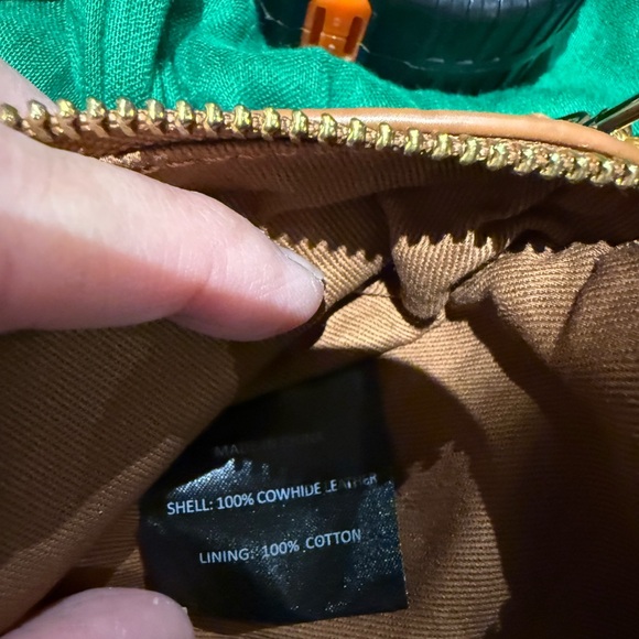 Quince Brown Leather Crossbody Bag - Picture 7 of 12